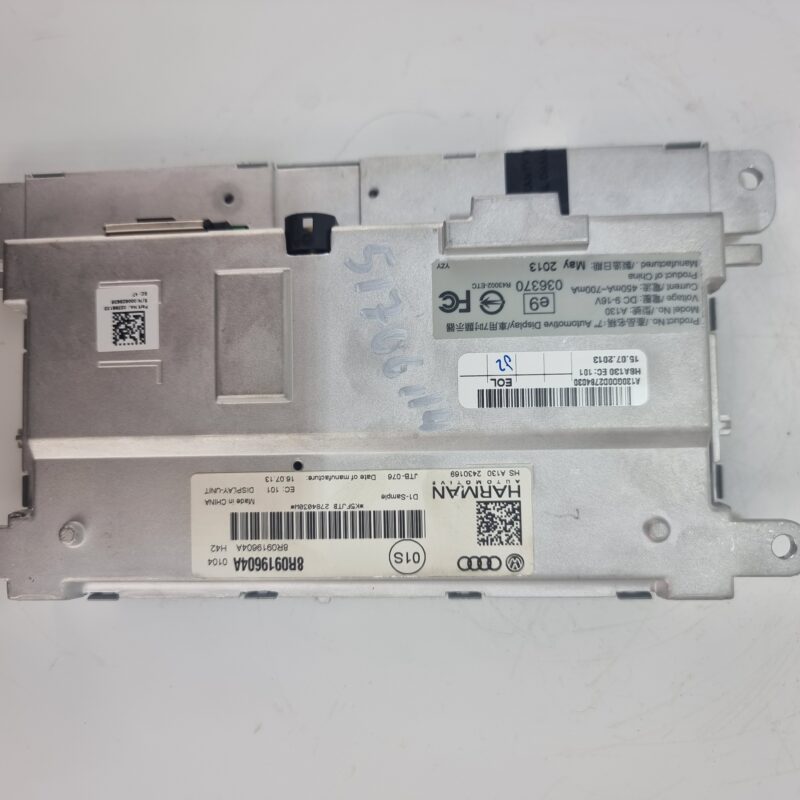 Pantalla Multifuncion Audi A4 8R0919604A - Imagen 5