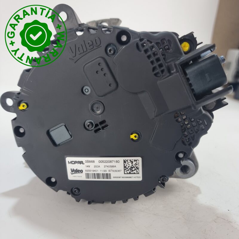 Alternador Fiat 500 1.0 Mild Hybrid 00522087180 - Imagen 3