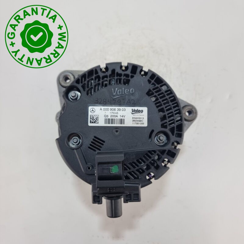 Alternador Mercedes-Benz E220D A0009063903 - Imagen 3