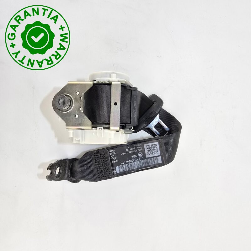 Cinturon Trasero Derecho Vw Passat 3C9857806J - Imagen 2