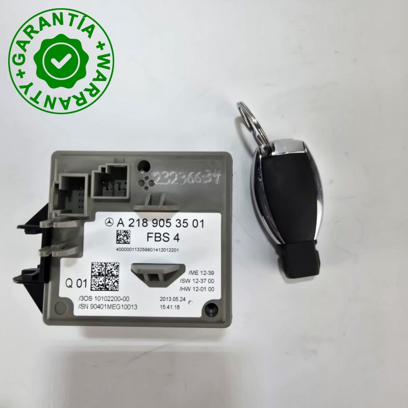 Conmutador De Arranque Con Llave Mercedes-Benz A2189053501 - Imagen 2