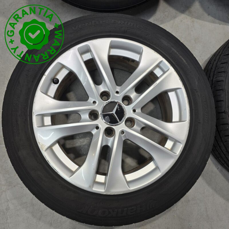 Juego De 4 Llantas 16" Con Neumaticos Mercedes-Benz C200 A2044017202 - Imagen 4