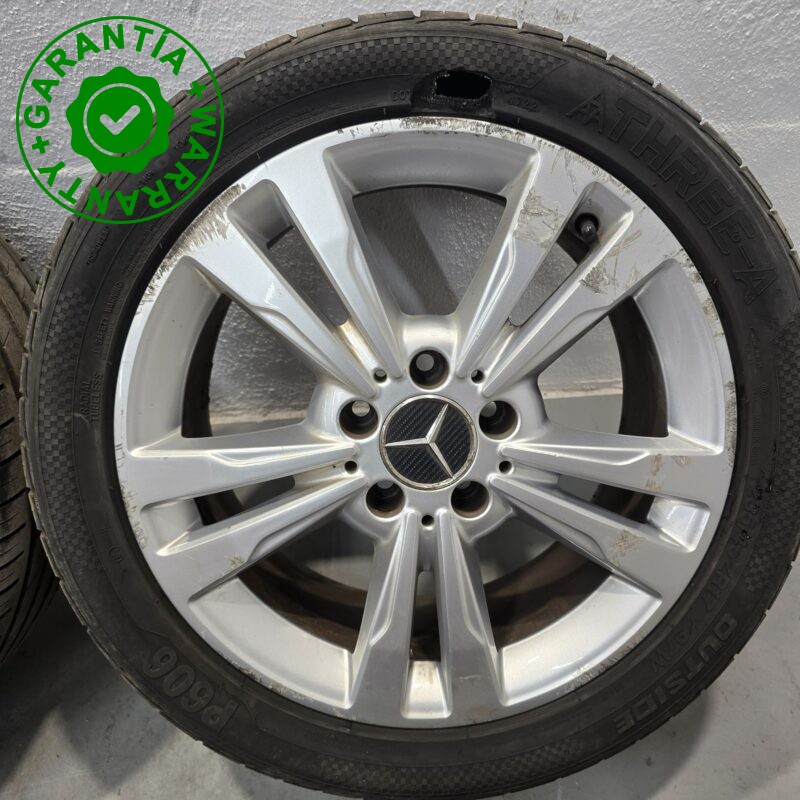 Juego De 4 Llantas 17" Con Neumaticos Mercedes-Benz E220 A2074010600 - Imagen 6