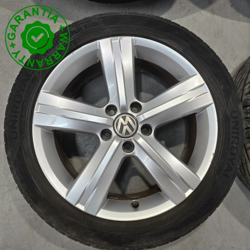 Juego De 4 Llantas 17" Con Neumaticos Vw Passat 3AA601025E - Imagen 3