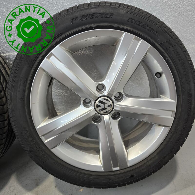 Juego De 4 Llantas 17" Con Neumaticos Vw Passat 3AA601025E - Imagen 5