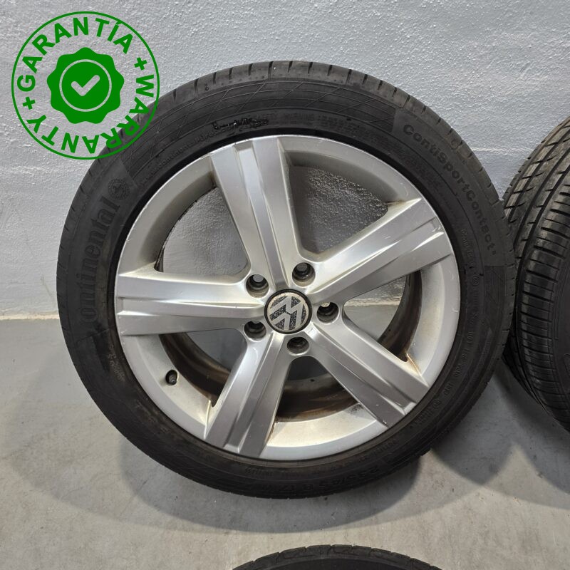 Juego De 4 Llantas 17" Con Neumaticos Vw Passat 3AA601025E - Imagen 6