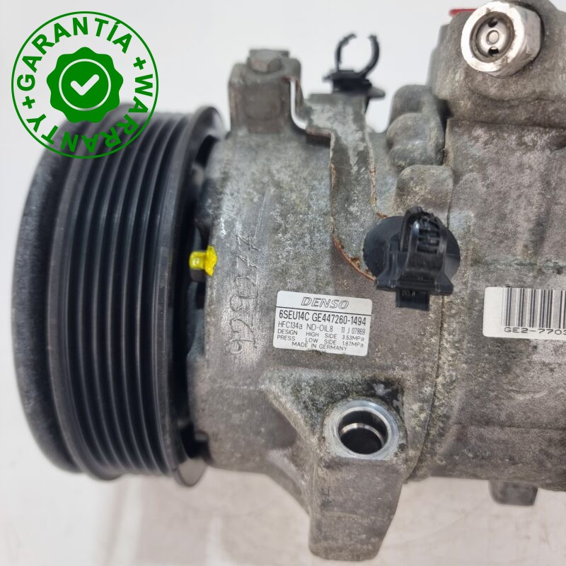 Compresor Toyota Auris 1.6 4472601494 (68520 Kms) - Imagen 4