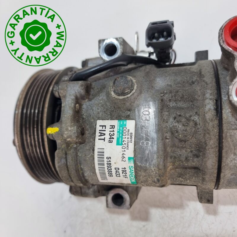 Compresor Fiat Doblo 1.3 D Multijet 51893889 - Imagen 4