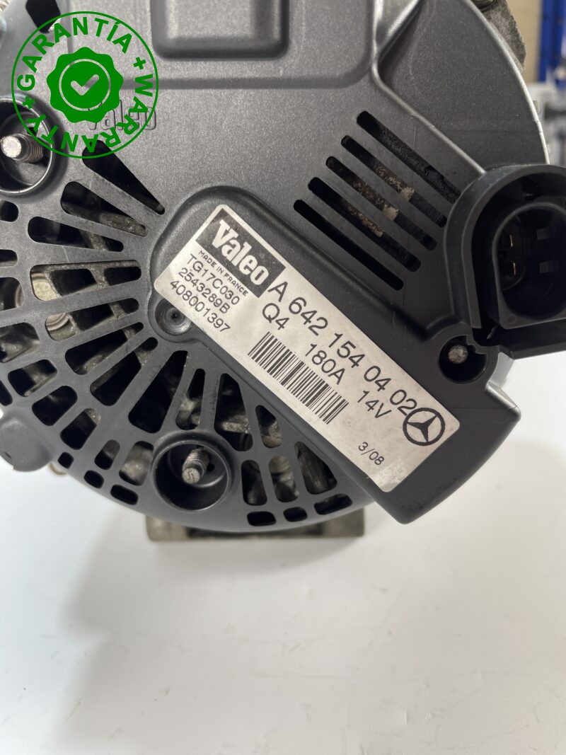 Alternador Mercedes-Benz Clk 320 Cdi A6421540402 (170614 Kms) - Imagen 4