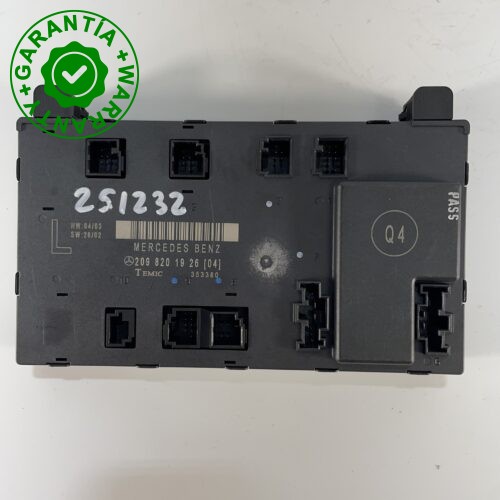 CENTRALITA PUERTA DELANTERA IZQUIERDA MERCEDES-BENZ A2098201926