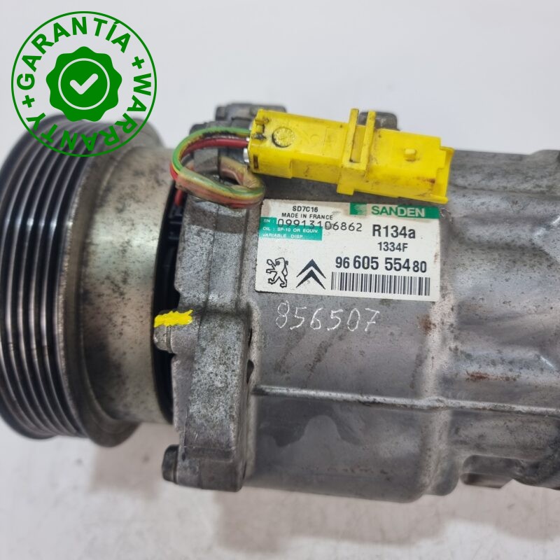Compresor Citroen C5 3.0 V6 9660555480 - Imagen 4