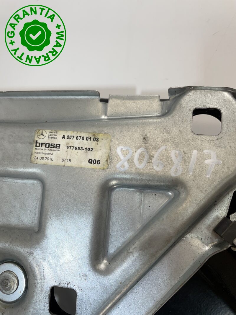 Elevalunas Trasero Izquierdo Mercedes-Benz A2076700103 - Imagen 4
