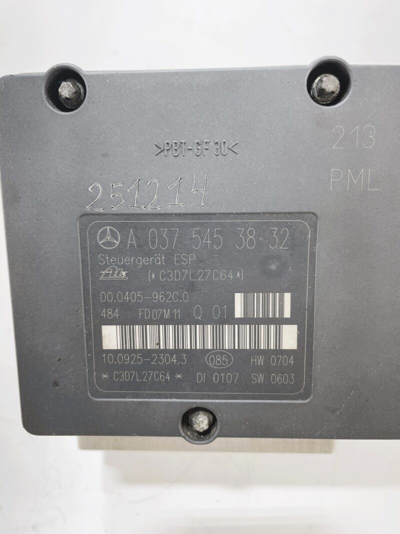 Modulo Abs Mercedes-Benz CLK320 Cdi A0375453832 - Imagen 4