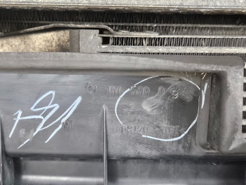 Radiadores y ventilador Mercedes-Benz ML350 CDI A1645000593 - #433614 - Foto 6