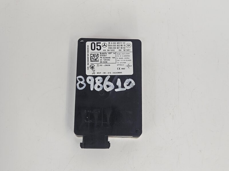 Sensor radar Mercedes-Benz E220 CDI A0009055103 - #898610 - Foto 5