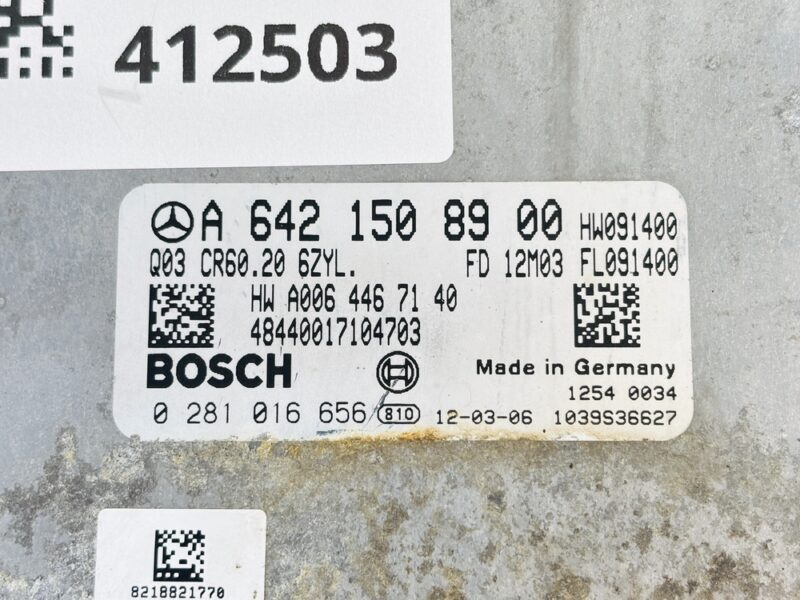 Centralita motor Mercedes-Benz ML350 A6421508900 - #412503 - Foto 6