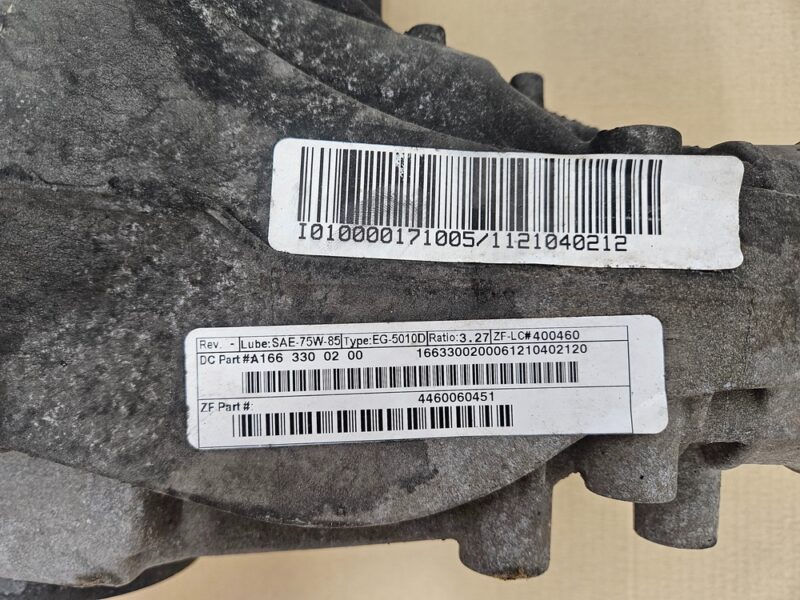 Diferencial delantero Mercedes-Benz ML A1663300200 - #412538 - Foto 3