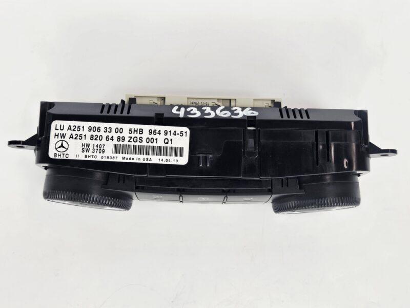 Mandos climatizador Mercedes-Benz ML A2519063300 - #433636 - Foto 5