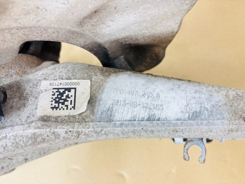 Mangueta delantera izquierda Porsche Cayenne 7P0407245A - #398946 - Foto 2
