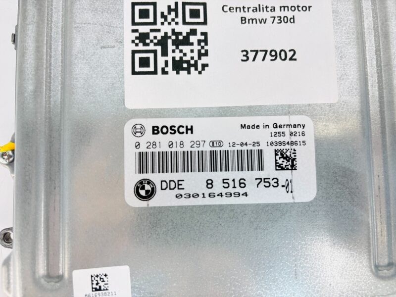 Centralita motor BMW 730d 8516753 - #377902 - Foto 4