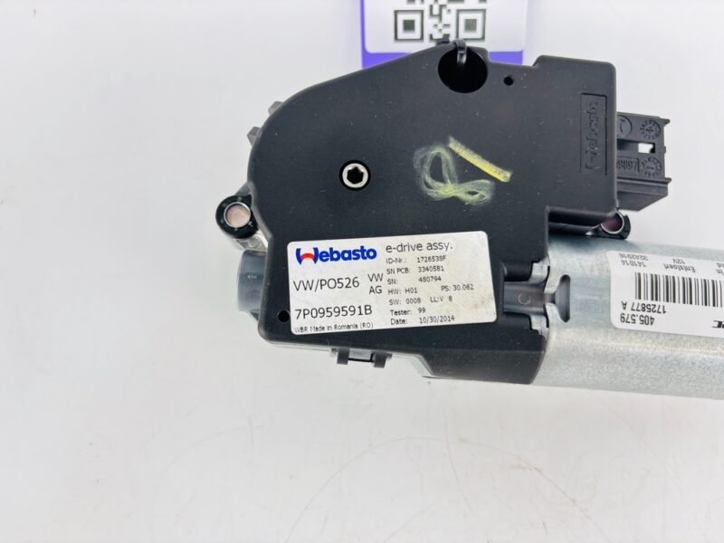 Motor techo delantero VW Touareg 7P0959591B - #541966 - Foto 5