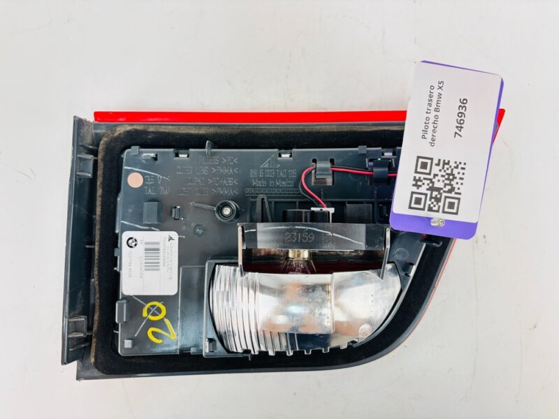 Piloto trasero derecho interior BMW X5 7227794 - #746936 - Foto 4
