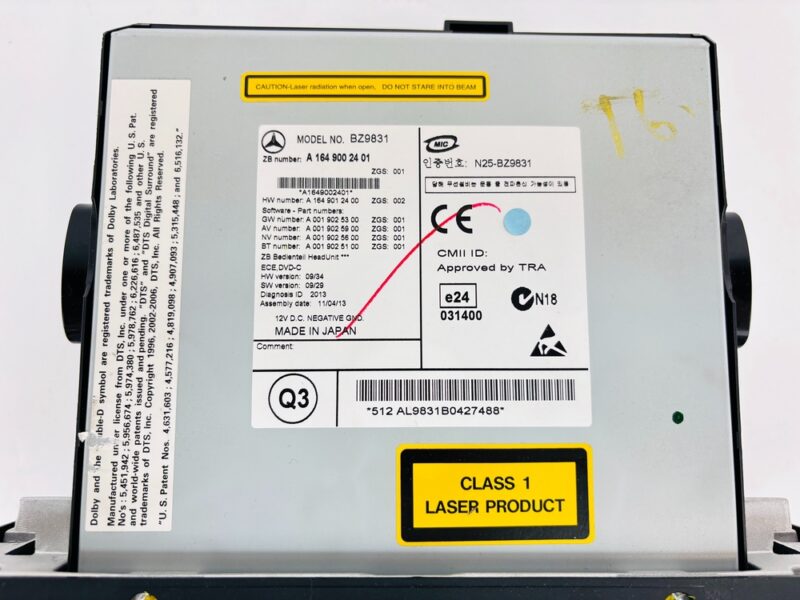Radio Mercedes-Benz A1649002401 - #784335 - Foto 6