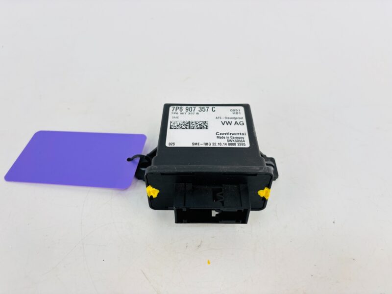 Unidad control faros VW Touareg 7P6907357C - #1612930950 - Foto 1