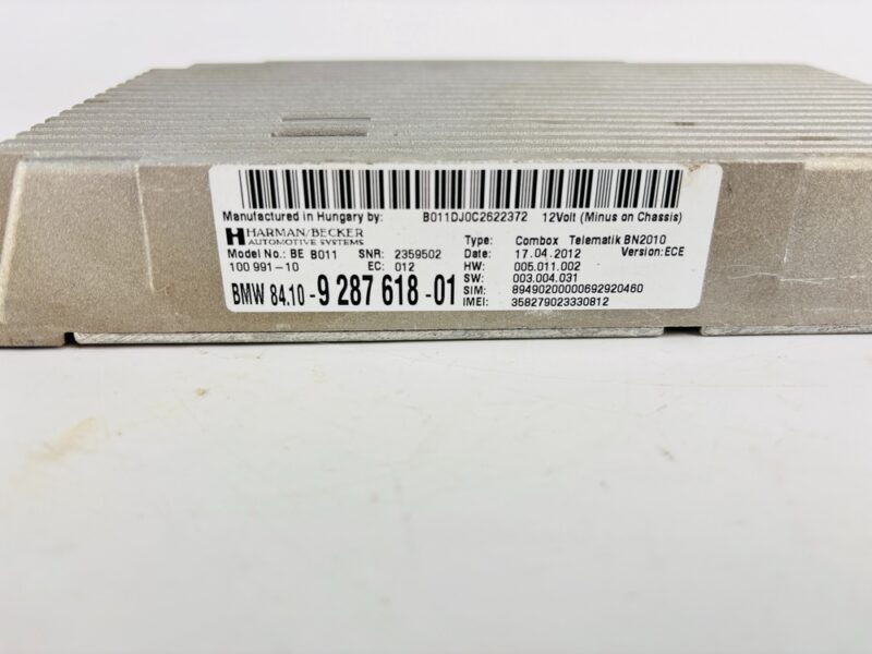 Unidad de control Combox BMW 9287618 - #1612930962 - Foto 5