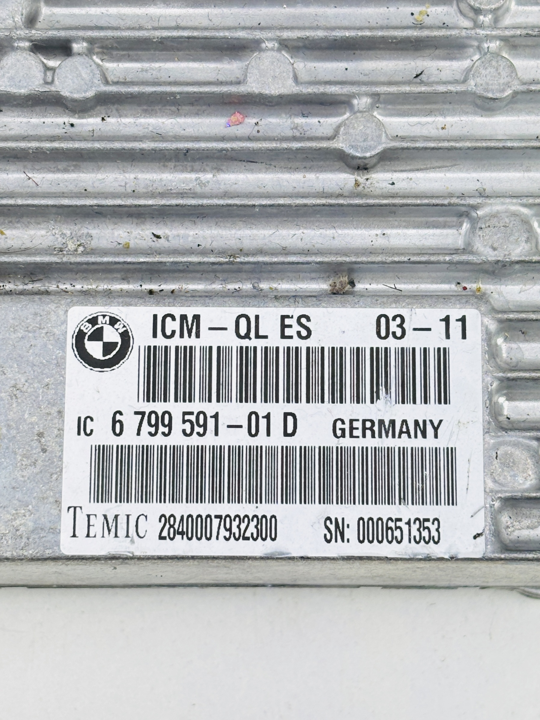 centralita icm bmw 679959101 9 | 679959101 Centralita ICM BMW Serie 7 9 679959101 Centralita ICM BMW Serie 7 - Imagen 9