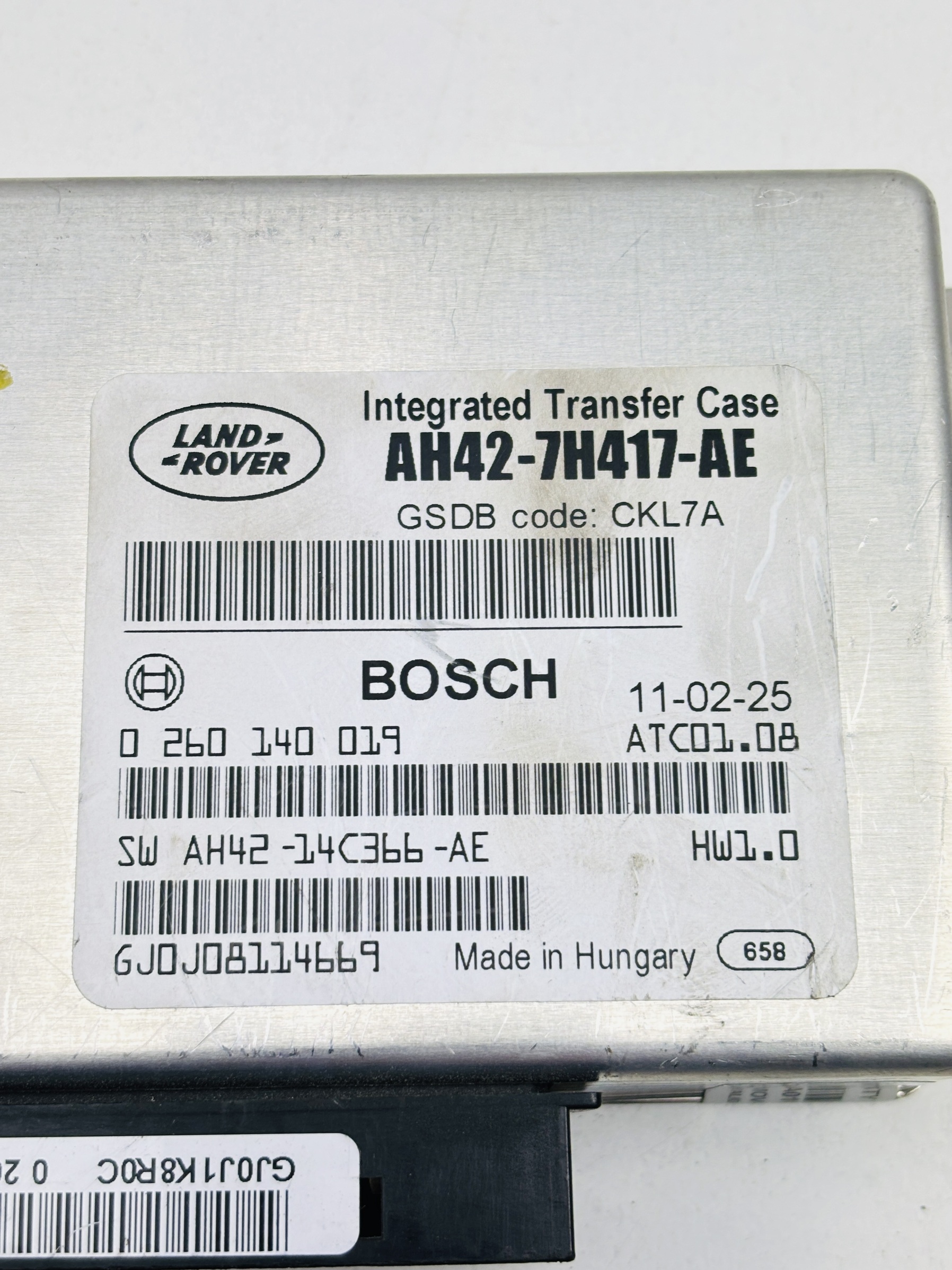 unidad de control cambio range rover ah427h417ae 9 | AH427H417AE Unidad de control cambio Land Rover Range Rover Sport 9 AH427H417AE Unidad de control cambio Land Rover Range Rover Sport - Imagen 9