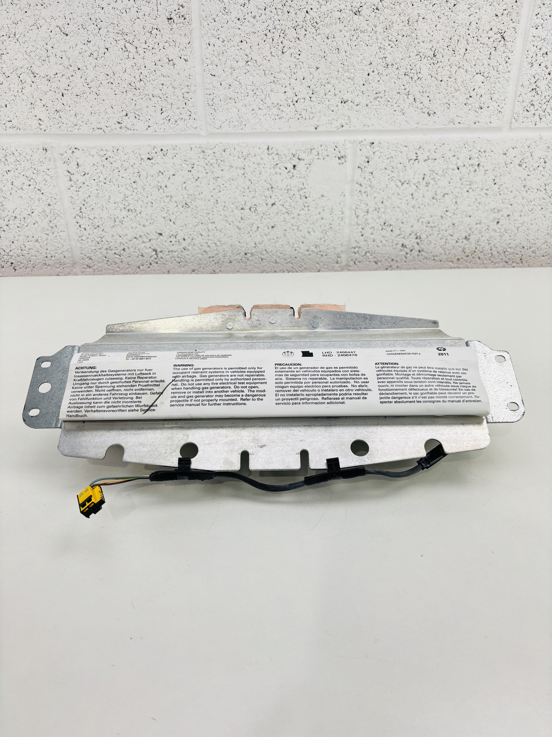 9141530 Airbag acompañante BMW X5 E70 2010-2013 - Foto 8 9141530 Airbag acompañante BMW X5 E70 2010-2013 - Imagen 8