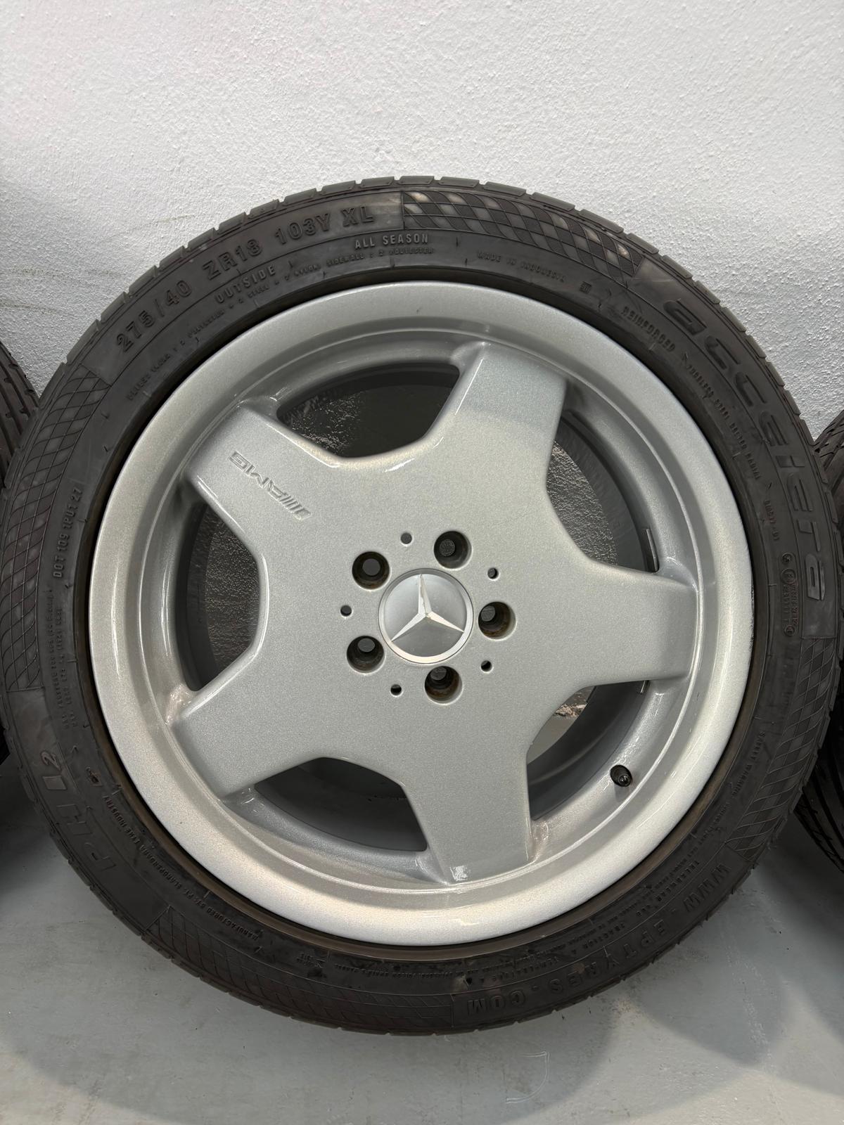 Llantas 18″ AMG Mercedes-Benz CL500 Coupé 1999-2006 A2204010802 - Foto 3 Llantas 18″ AMG Mercedes-Benz CL500 Coupé 1999-2006 A2204010802 - Imagen 3