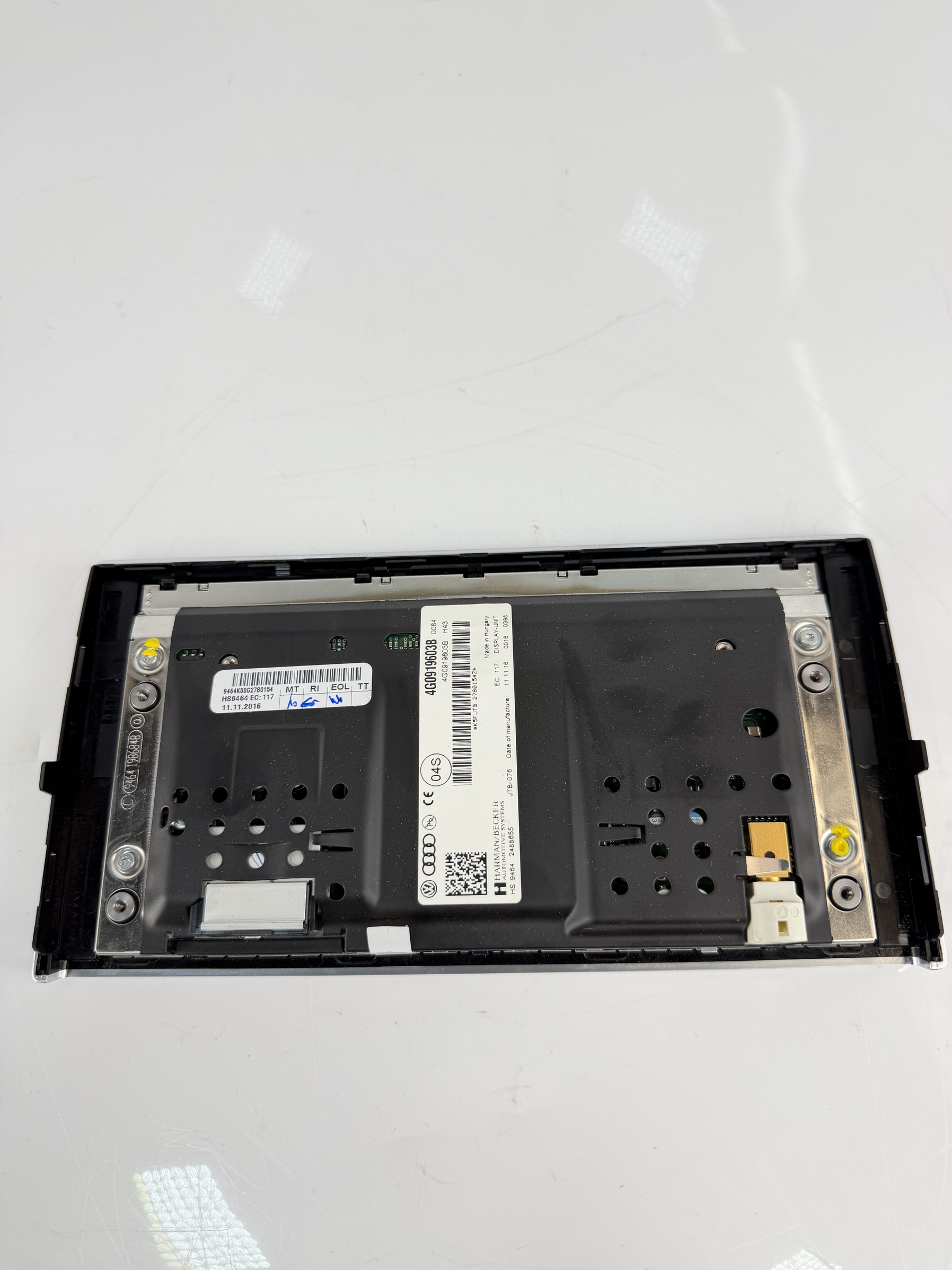 4G0919603B Pantalla multifunción Audi A6 2014-2018 - Foto 6 4G0919603B Pantalla multifunción Audi A6 2014-2018 - Imagen 6