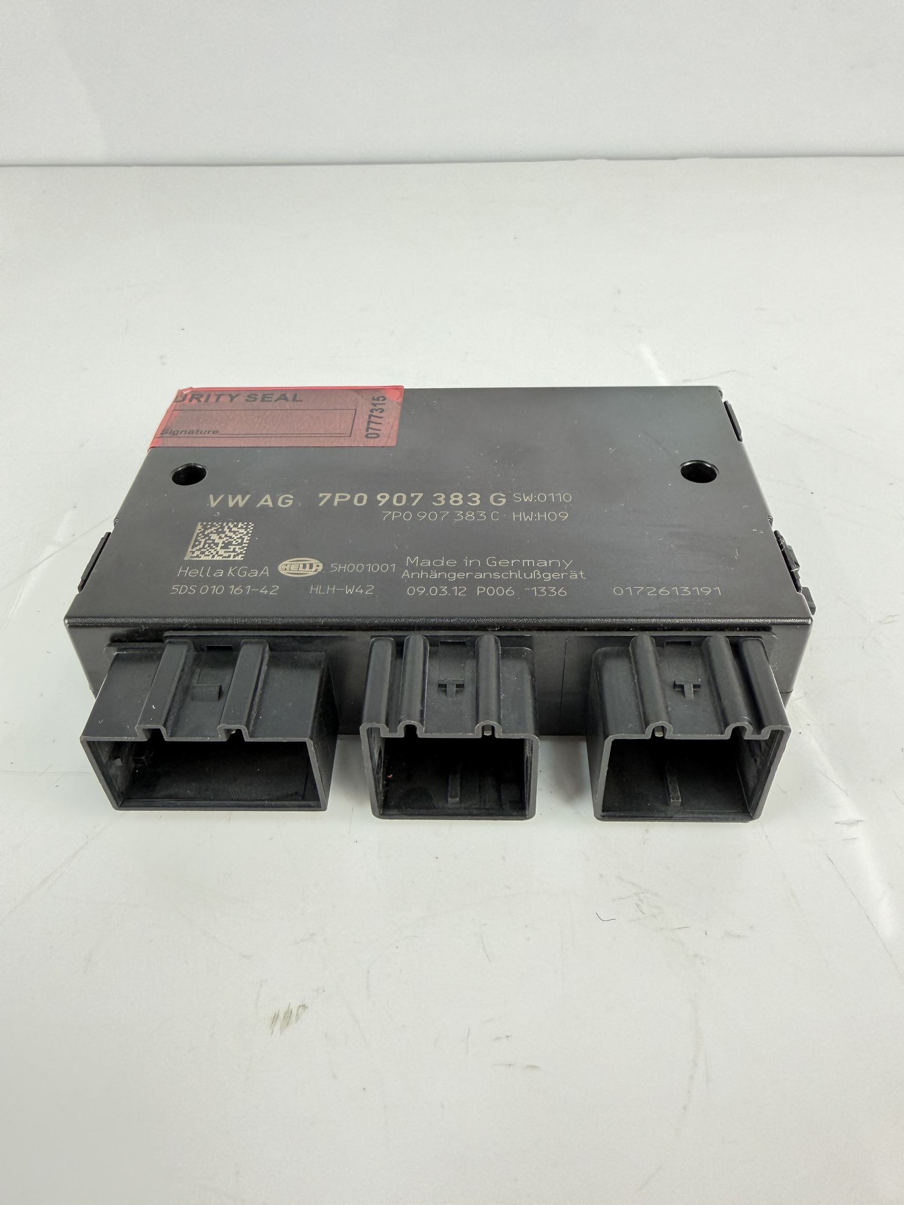 7P0907383G Centralita gancho remolque Porsche Cayenne 2010-2014 - Foto 1 7P0907383G Centralita gancho remolque Porsche Cayenne 2010-2014