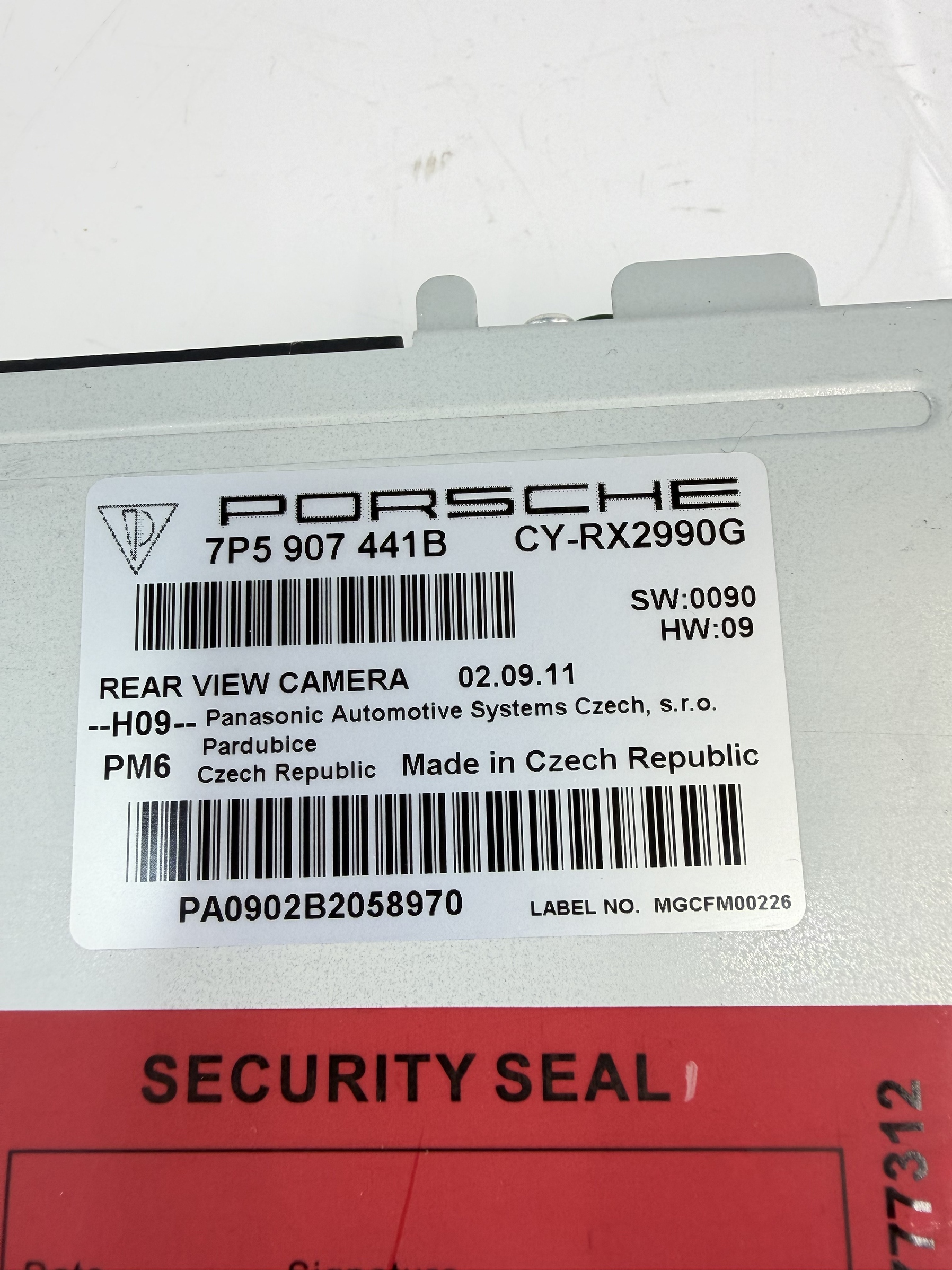 7P5907441B Centralita marcha atrás Porsche Cayenne 2010-2014 - Foto 6 7P5907441B Centralita marcha atrás Porsche Cayenne 2010-2014 - Imagen 6