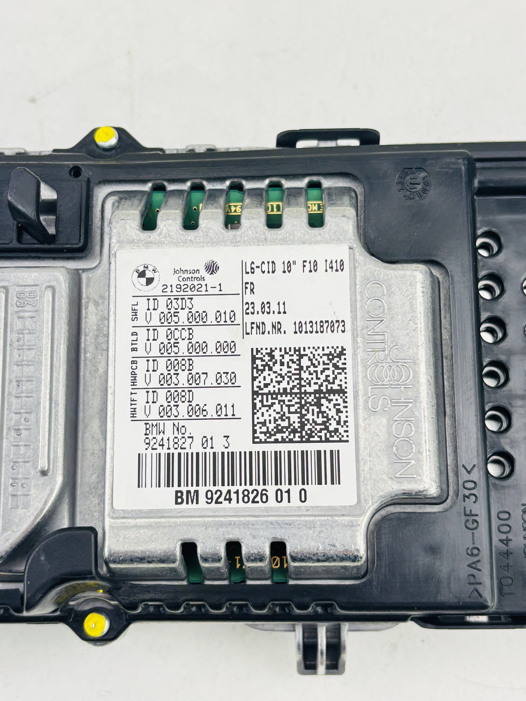 9241826 Pantalla multifunción BMW 520 2010-2017 - Foto 8 9241826 Pantalla multifunción BMW 520 2010-2017 - Imagen 8