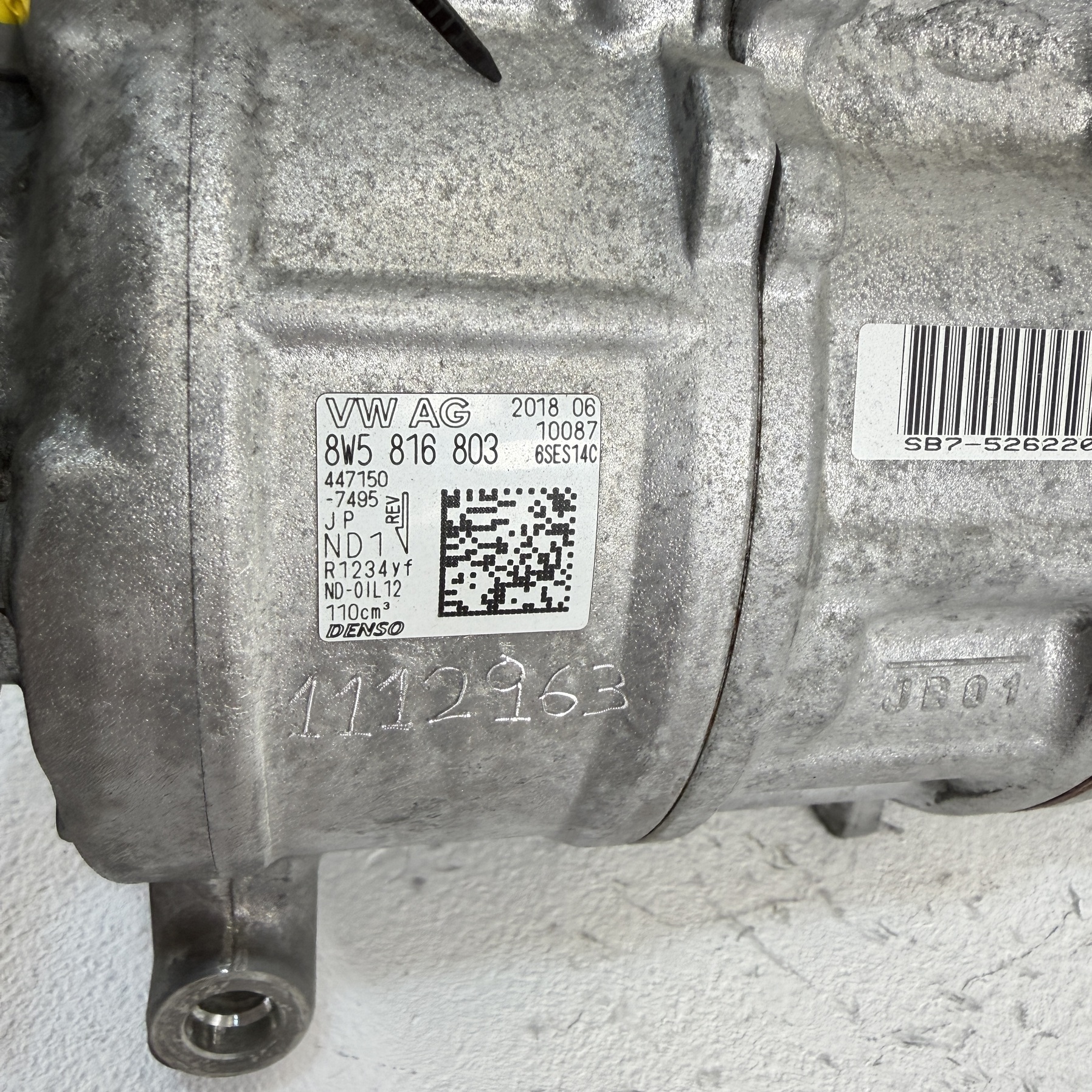 Compresor aire acondicionado Audi A4 2.0 tdi 8W5816803 - Foto 9 Compresor aire acondicionado Audi A4 2.0 tdi 8W5816803 - Imagen 9
