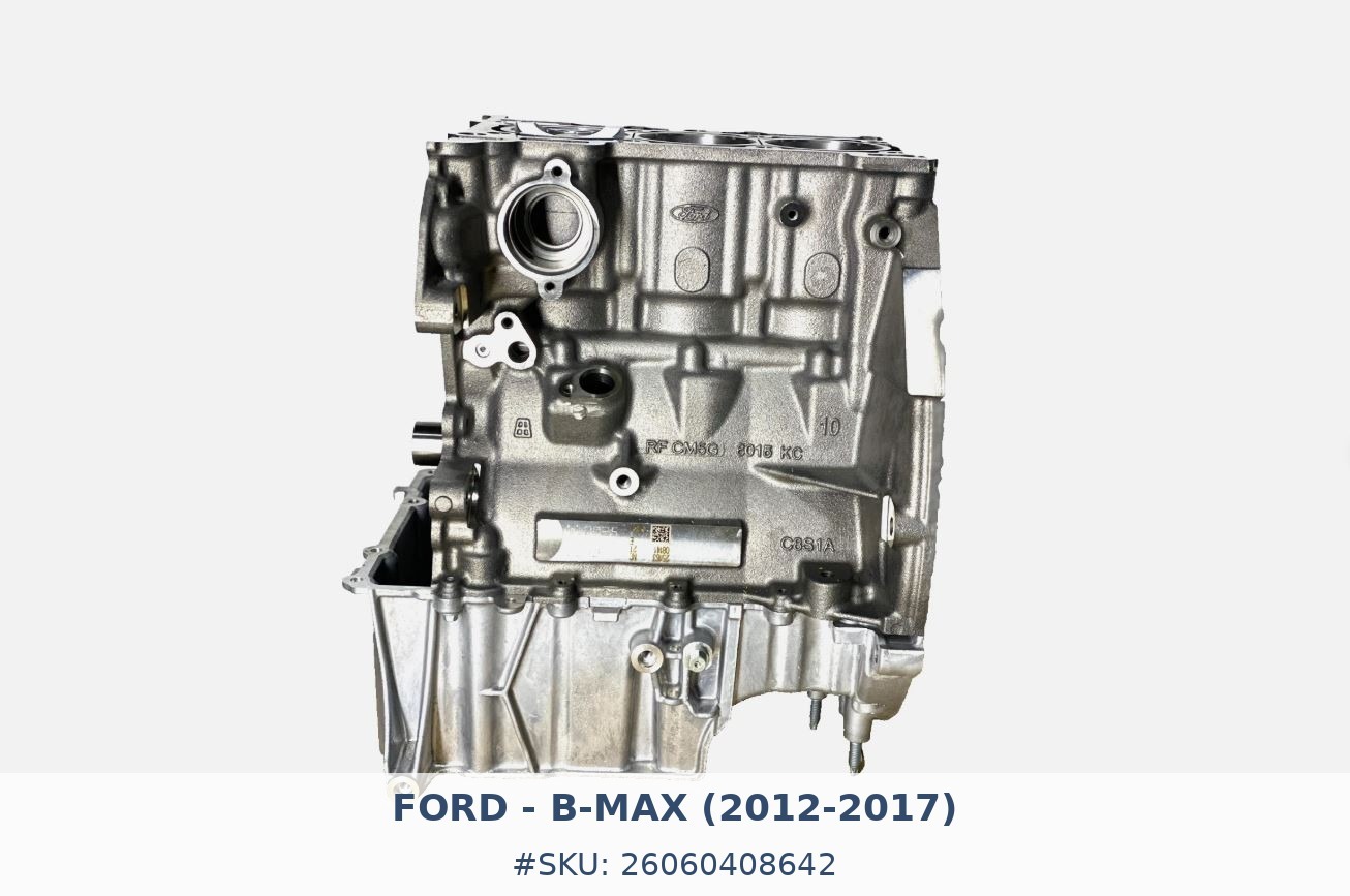 Bloque motor Ford B-Max 1.0 Nuevo con 0 kilómetros - Foto 3 Bloque motor Ford B-Max 1.0 Nuevo con 0 kilómetros - Imagen 3