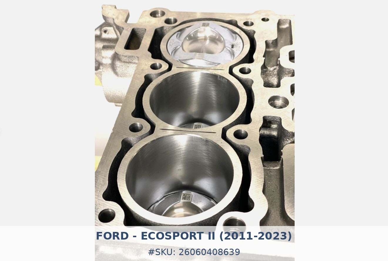 Bloque motor Ford EcoSport 1.0 Nuevo con 0 kilómetros - Foto 5 Bloque motor Ford EcoSport 1.0 Nuevo con 0 kilómetros - Imagen 5