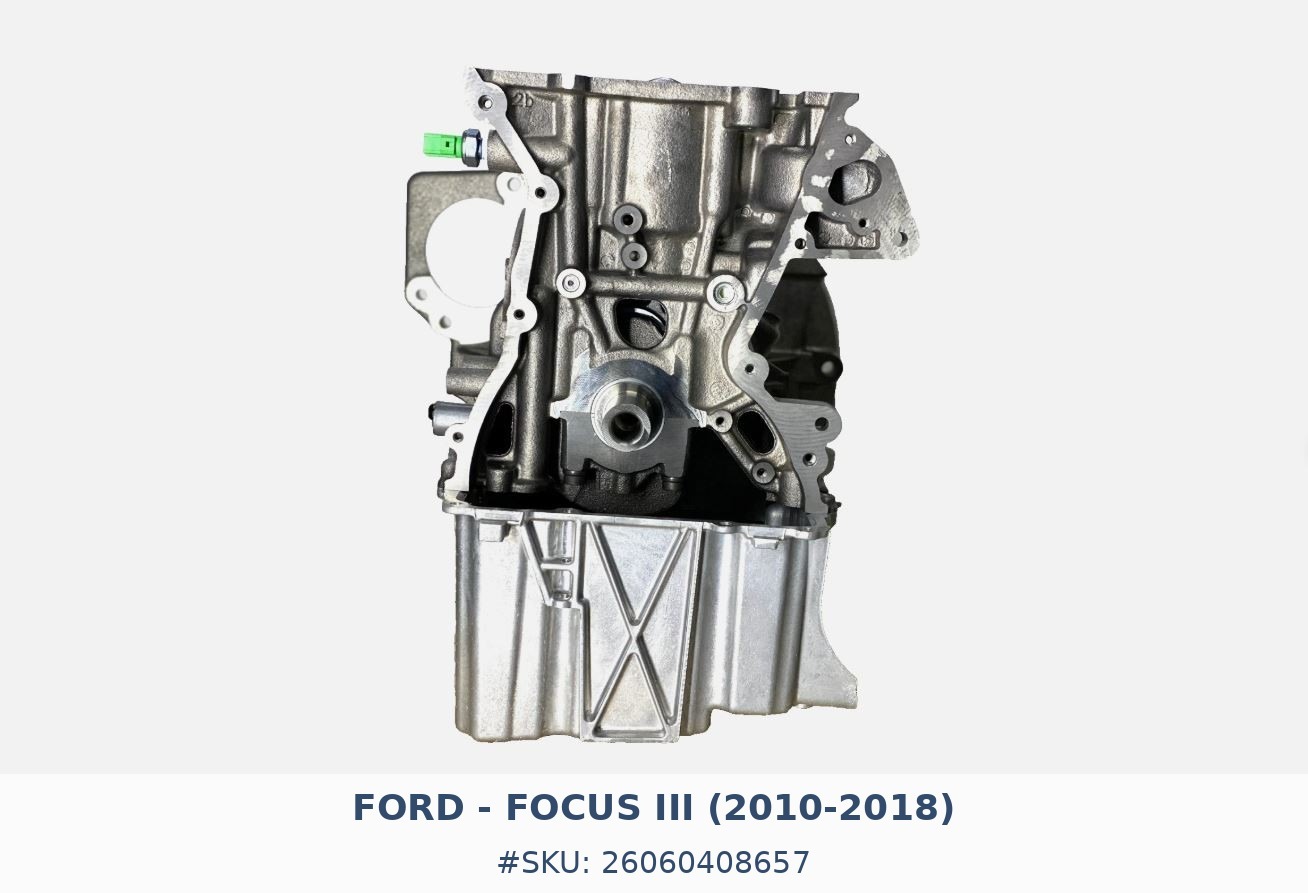 Bloque motor Ford Focus 1.0 Nuevo con 0 kilómetros - Foto 2 Bloque motor Ford Focus 1.0 Nuevo con 0 kilómetros - Imagen 2