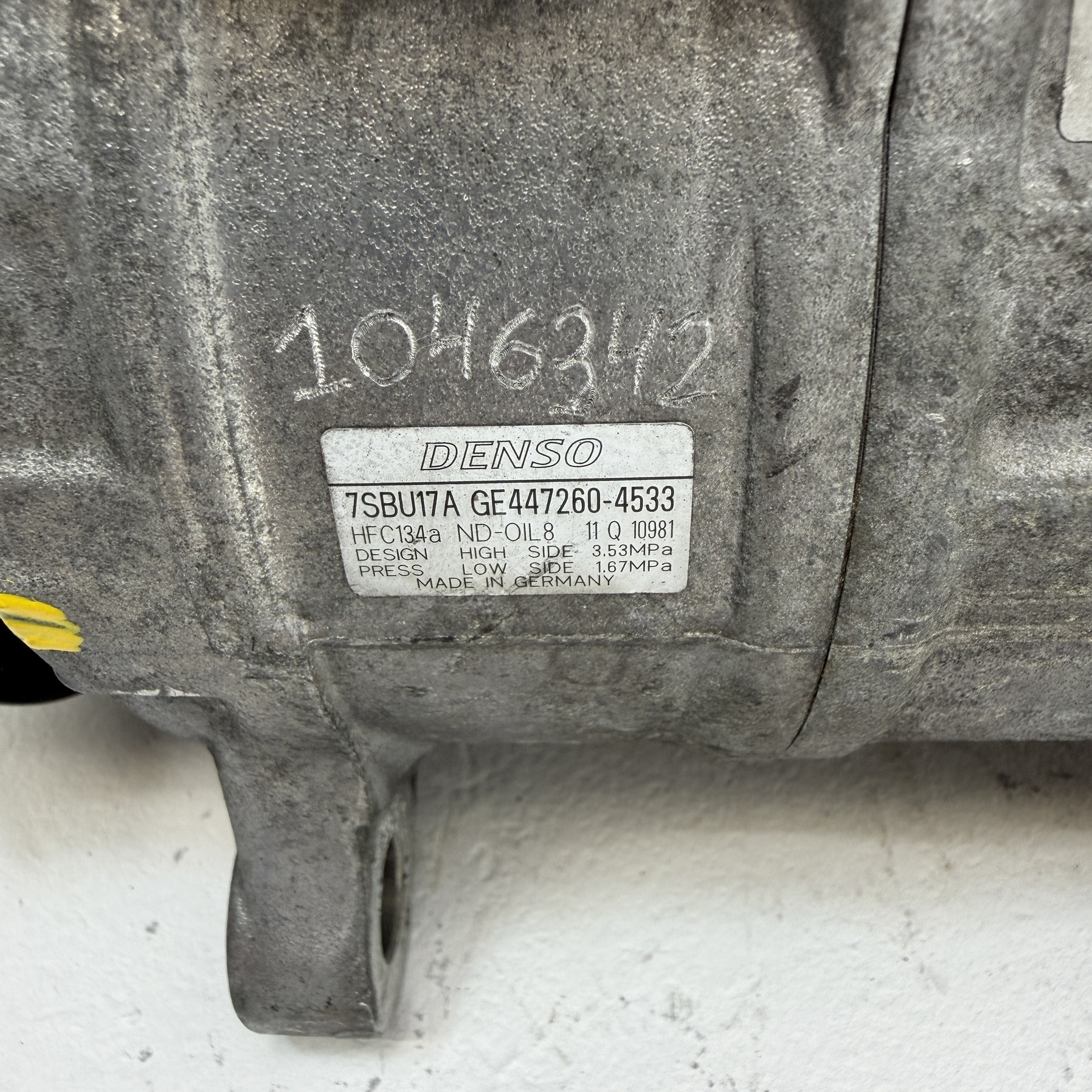Compresor aire acondicionado BMW 530 4472604533 - Foto 9 Compresor aire acondicionado BMW 530 4472604533 - Imagen 9