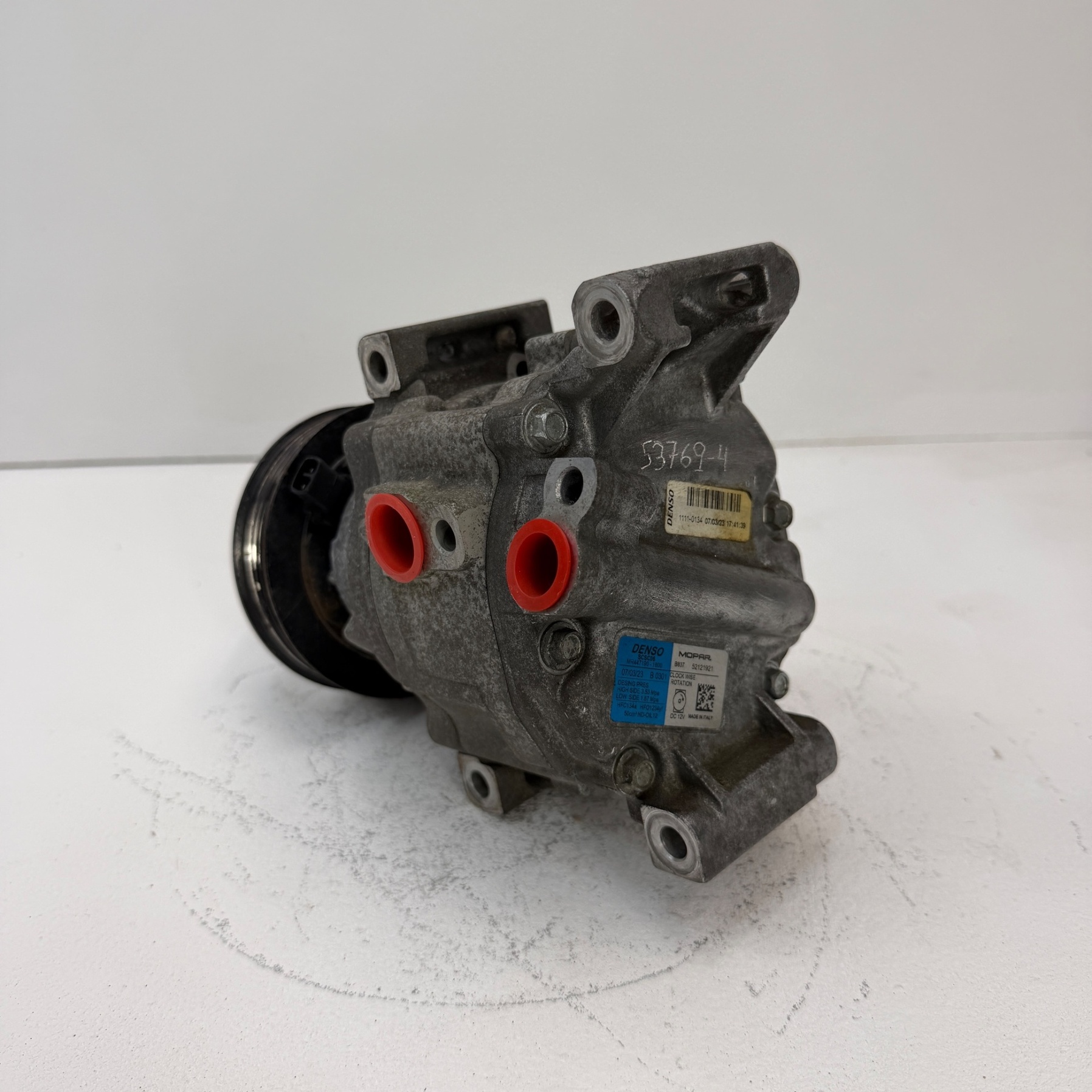 Compresor aire acondicionado Fiat 500 1.0 52121921 - Foto 3 Compresor aire acondicionado Fiat 500 1.0 52121921 - Imagen 3