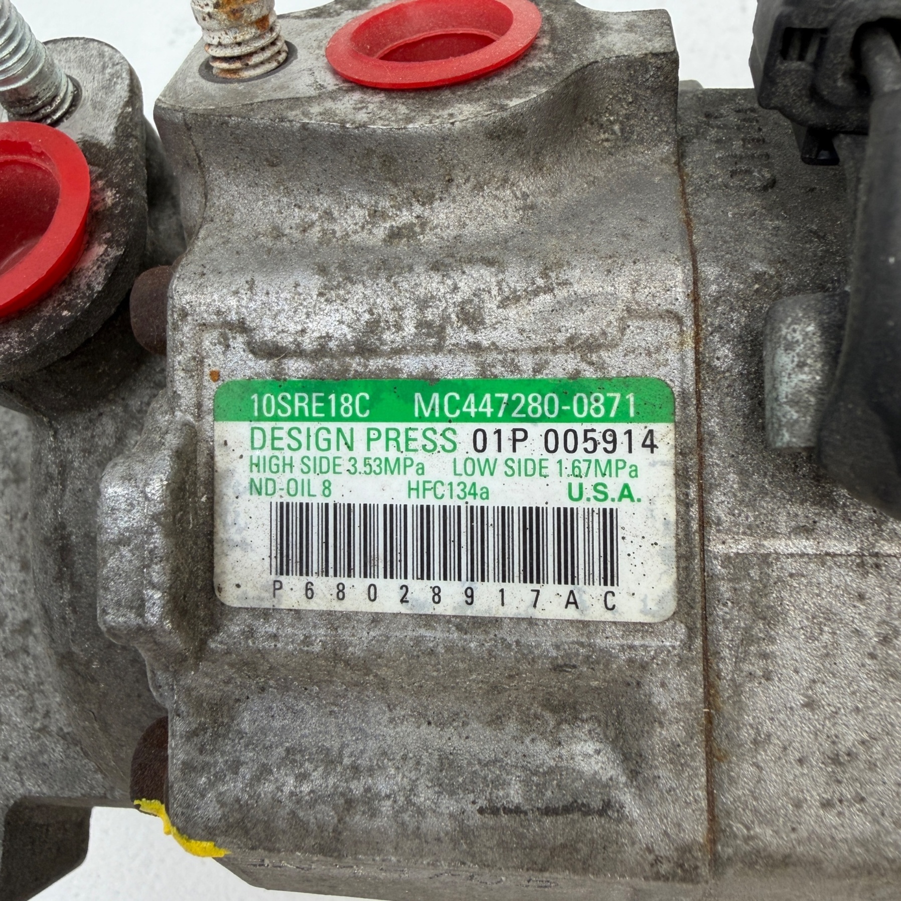 Compresor aire acondicionado Jeep Grand Cherokee 3.0 CRD 4472800871 - Foto 9 Compresor aire acondicionado Jeep Grand Cherokee 3.0 CRD 4472800871 - Imagen 9