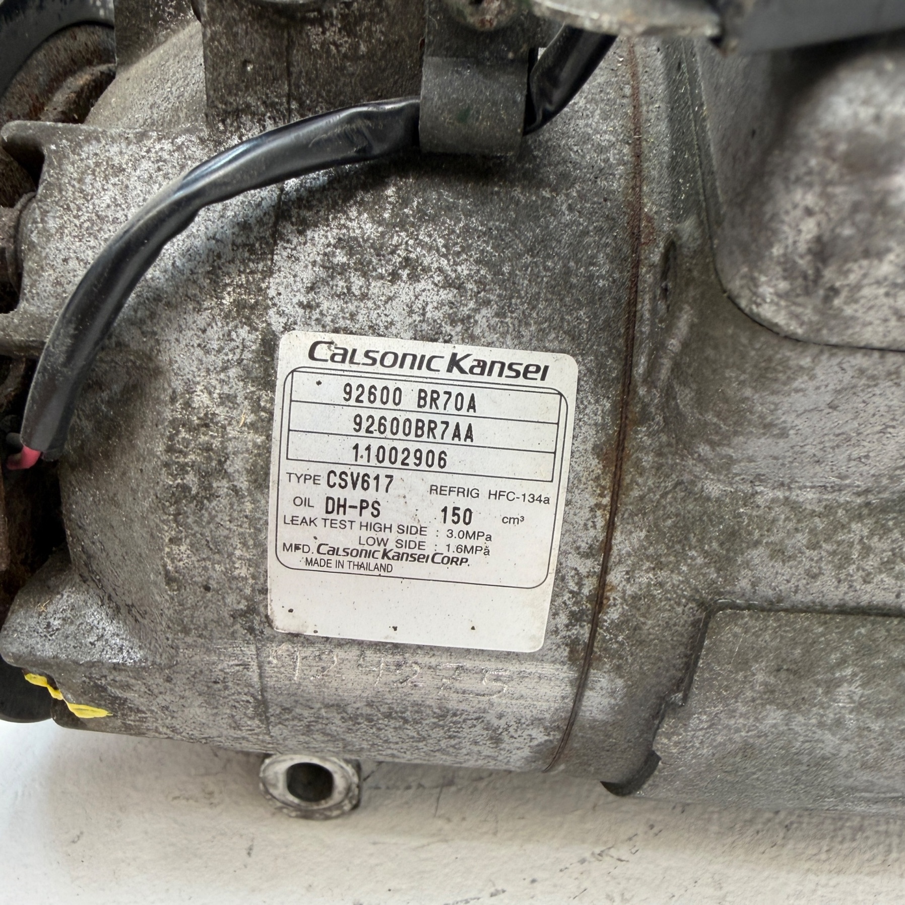 Compresor Nissan Qashqai 2.0 Dci 92600BR70A - Foto 9 Compresor Nissan Qashqai 2.0 Dci 92600BR70A - Imagen 9
