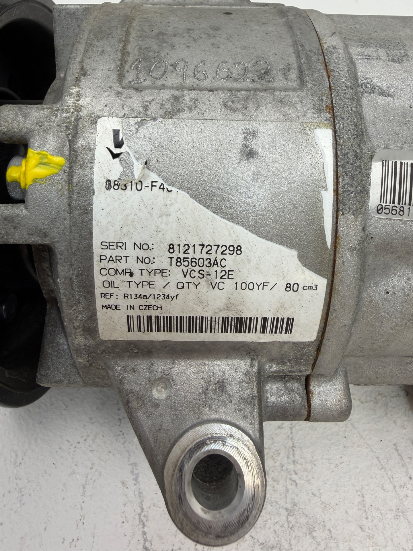 Compresor Toyota Ch-R 1.2 88310F4010 - Foto 9 Compresor Toyota Ch-R 1.2 88310F4010 - Imagen 9