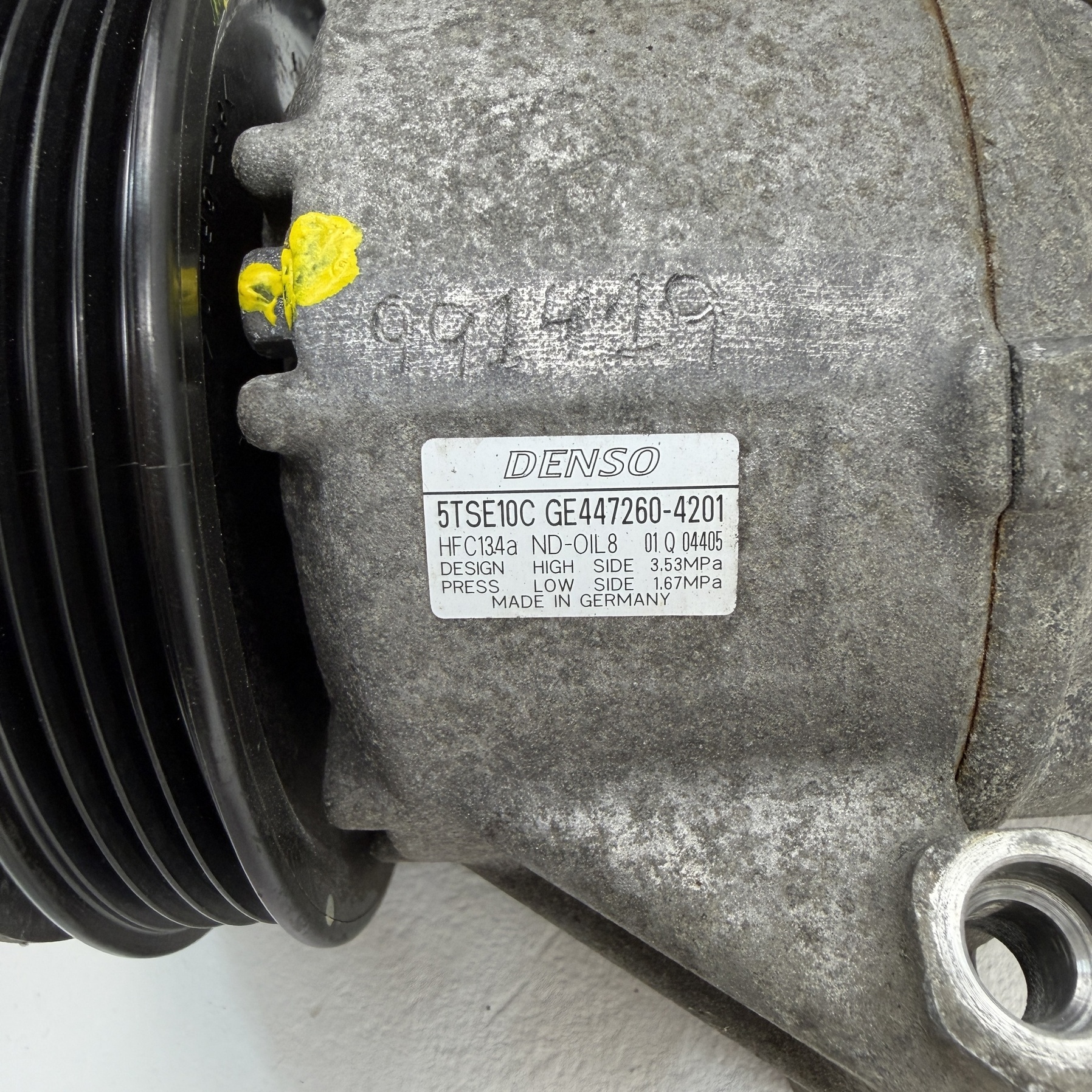 Compresor aire acondicionado Toyota Yaris 1.3 4472604201 - Foto 9 Compresor aire acondicionado Toyota Yaris 1.3 4472604201 - Imagen 9