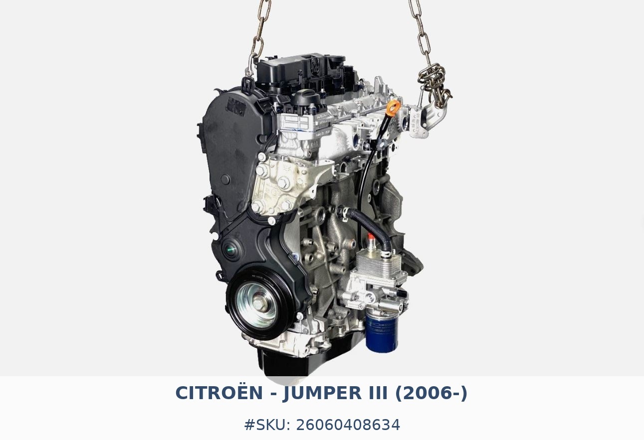 Motor Citroen Jumper 2.2 Nuevo con 0 kilómetros - Foto 1 Motor Citroen Jumper 2.2 Nuevo con 0 kilómetros