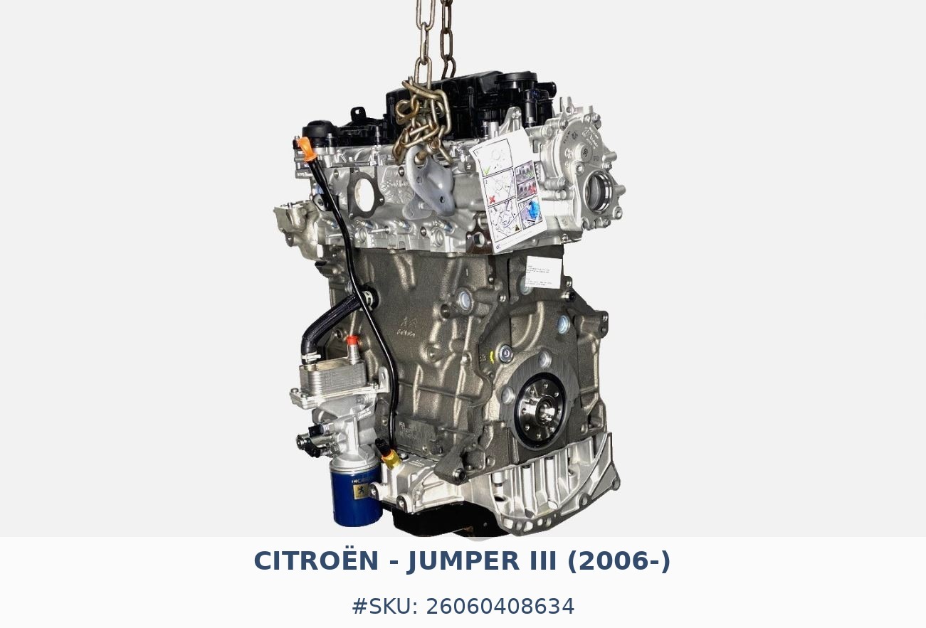 Motor Citroen Jumper 2.2 Nuevo con 0 kilómetros - Foto 2 Motor Citroen Jumper 2.2 Nuevo con 0 kilómetros - Imagen 2