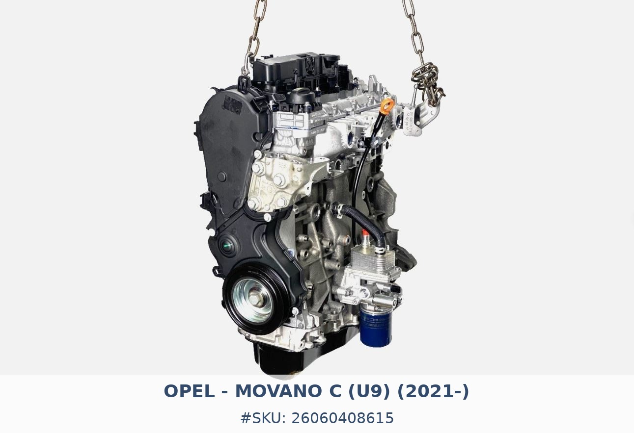 Motor Opel Movano 2.2 Nuevo con 0 kilómetros - Foto 1 Motor Opel Movano 2.2 Nuevo con 0 kilómetros